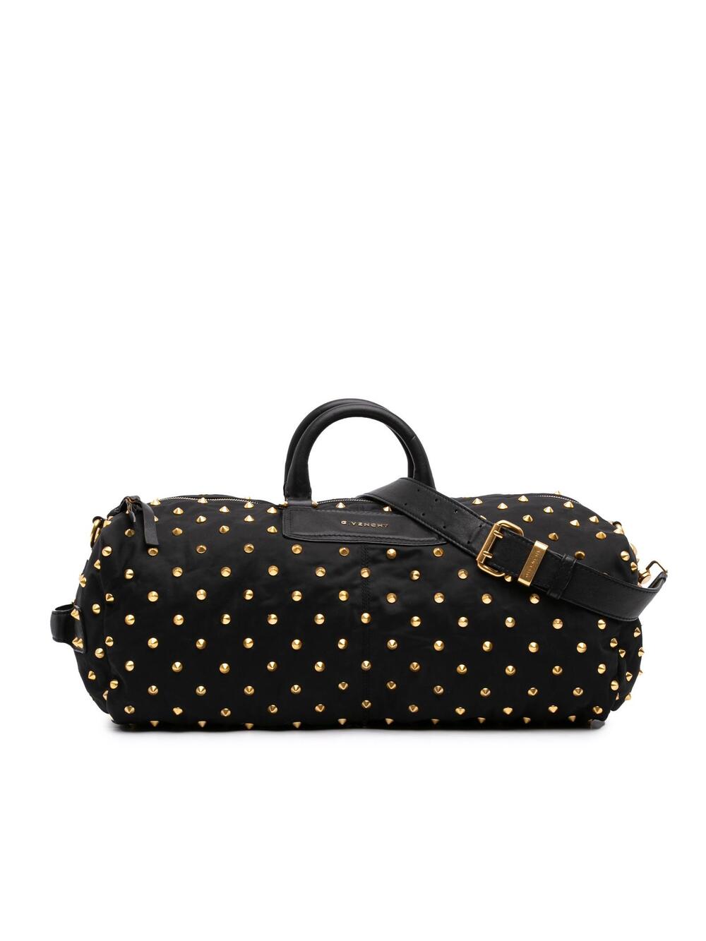 Givenchy Studded Nylon Duffle Bag Pre- #318546G35B
